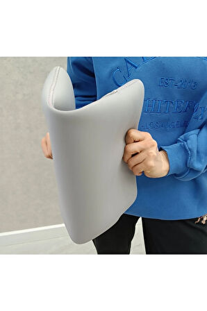 Suya Dayanıklı Neopren Notebook Tablet Ipad Macbook Pro Air Gri Laptop Kılıfı Çantası 13" Inç 15"