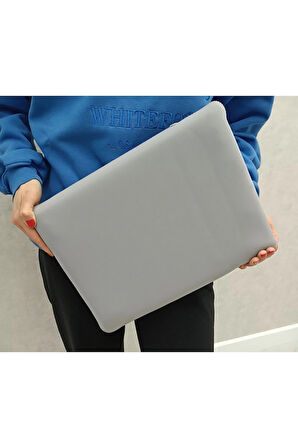 Suya Dayanıklı Neopren Notebook Tablet Ipad Macbook Pro Air Gri Laptop Kılıfı Çantası 13" Inç 15"