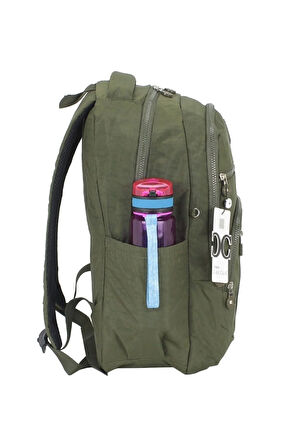 Kırinkıl Su Geçirmez Kumaş Büyük Boy Unisex Okul Sırt Ve Seyahat Çantası