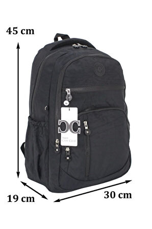 Kırinkıl Su Geçirmez Kumaş Büyük Boy Unisex Okul Sırt Ve Seyahat Çantası