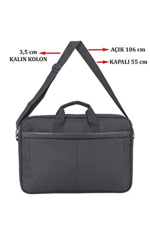 17,3 Inç Notebook Evrak Belge Çantası Darbeye Karşı Koruma Su Sızdırmaz Kumaş