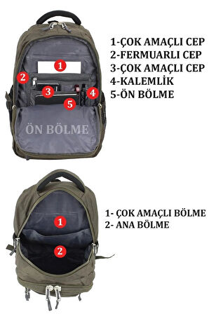 Ithal Okul Sırt Çantası Koruma Destekli Ergonomik Destekli Suya Dayanıklı Yüzey