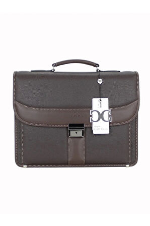 Erkek 15.6 Inç Evrak Çantası Taban Korumalı Kilit Menizmalı Omuz Taşıma