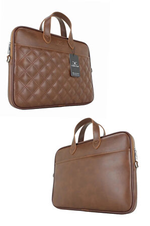 Macbook-Notebook Air Pro 13.3" & 14" Inç Slim-İnce Laptop Evrak Çantası Suya Dayanıklı Yüzey