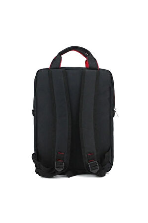 Çok Amaçlı 15.6 inç Sırt El Ve Omuz Çantası Omuz Askılı Ergonomik Su Geçirmez Kumaş