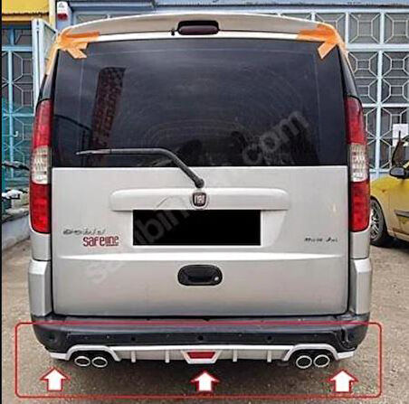 Fiat Doblo Araca Universal Model Difizör