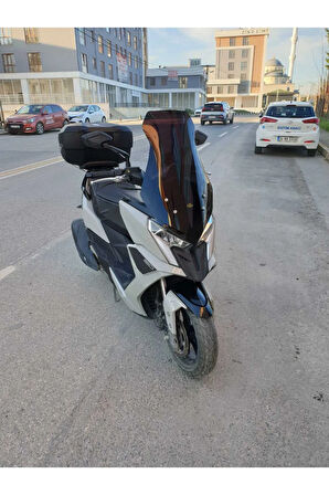 Kymco Dink R 150 Siperlik Ön Cam 2023 2024 Model 68cm Siyah Renkli 4mm