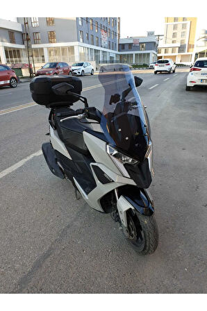 Kymco Dink R 150 Siperlik Ön Cam 2023 2024 Model 77cm Açıkfüme Renkli 4mm