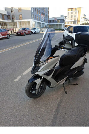 Kymco Dink R 150 Siperlik Ön Cam 2023 2024 Model 77cm Açıkfüme Renkli 4mm