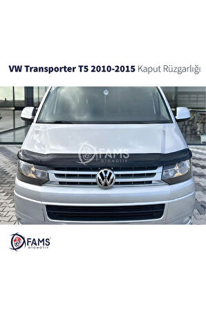 VW Transporter T5 Ön Kaput Koruyucu Rüzgarlığı 2010-2015 ABS Plastik