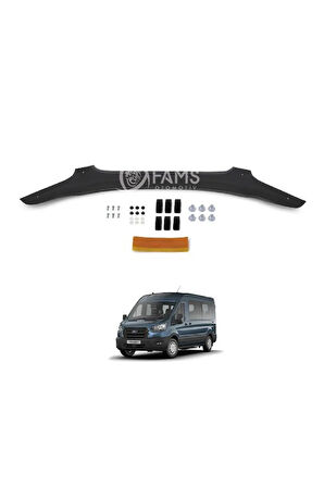 Ford Transit Ön Kaput Koruyucu Rüzgarlığı 2013> ABS Plastik