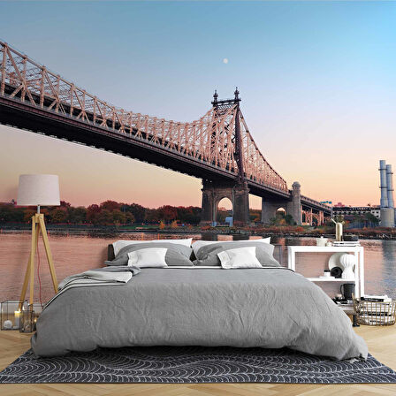 Queensboro Köprüsü Manzaralı Duvar Kağıdı