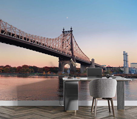 Queensboro Köprüsü Manzaralı Duvar Kağıdı