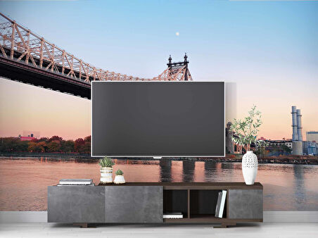 Queensboro Köprüsü Manzaralı Duvar Kağıdı