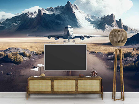 Karlıdağ Uçak Manzaralı Duvar Kağıdı