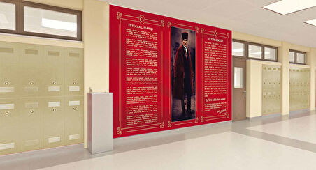 İstiklal Marşı Atatürk Okul Duvar Kağıdı