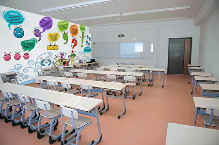 Noktalama İşaretleri Okul Duvar Kağıdı Baskı