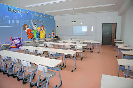 Robotik Kodlama Okul Duvar Kağıdı Baskı