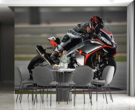 MotoGP Motosiklet Duvar Kağıdı Baskı