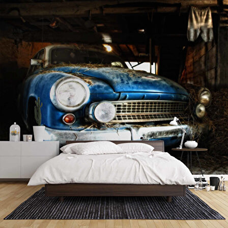 Klasik Araba Duvar Kağıdı Baskı