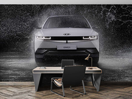 Yağmur Araba Duvar Kağıdı Baskı