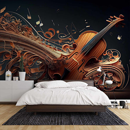 Klasik Gitar Müzik Duvar Kağıdı