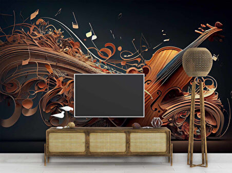 Klasik Gitar Müzik Duvar Kağıdı