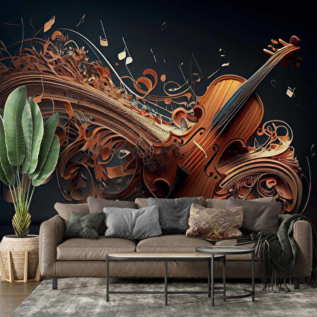 Klasik Gitar Müzik Duvar Kağıdı