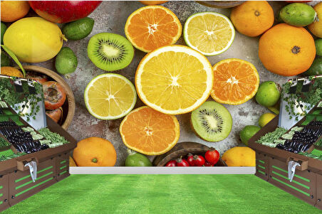 Manav Meyve ve Sebze Duvar Kağıdı
