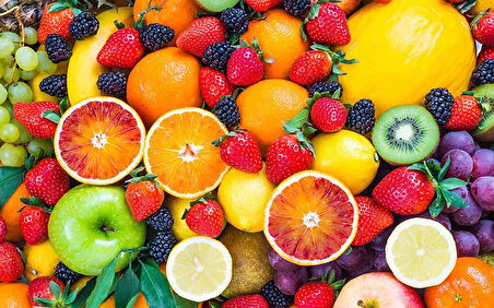 Manav Meyveler Fresh Duvar Kağıdı
