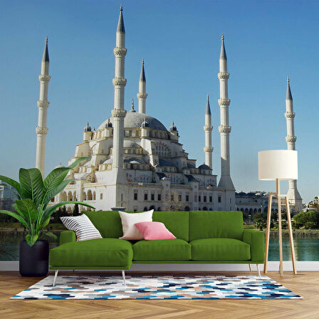 Adana Sabancı Merkez Camii Manzaralı Duvar Kağıdı