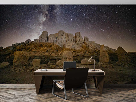 Adıyaman Nemrut Dağı Milli Parkı Manzaralı Duvar Kağıdı