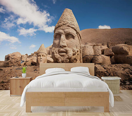 Adıyaman Nemrut Dağı Milli Parkı Turizm Manzaralı Duvar Kağıdı