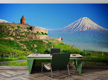 Ağrı Dağı Manzaralı Duvar Kağıdı
