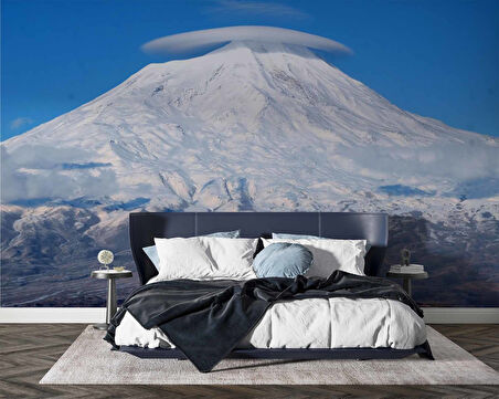 Ağrı Dağı Kar Manzaralı Duvar Kağıdı