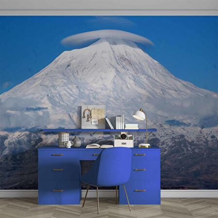 Ağrı Dağı Kar Manzaralı Duvar Kağıdı