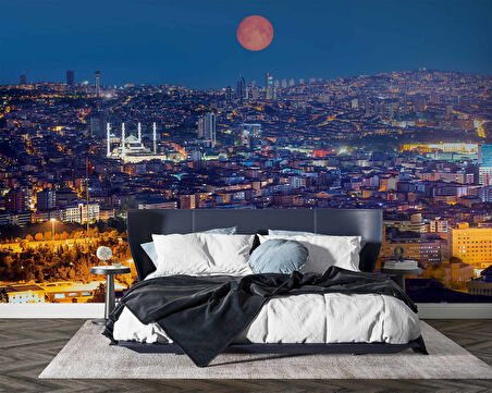 Ankara Gece Manzarası Duvar Kağıdı