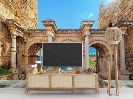 Antalya Tarihi Hadrian Kapısı Duvar Kağıdı