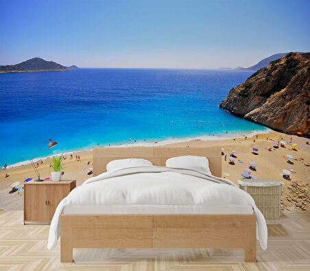 Antalya Kaputaş Plajı Manzaralı Duvar Kağıdı