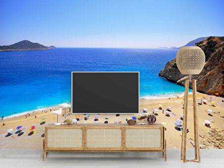 Antalya Kaputaş Plajı Manzaralı Duvar Kağıdı