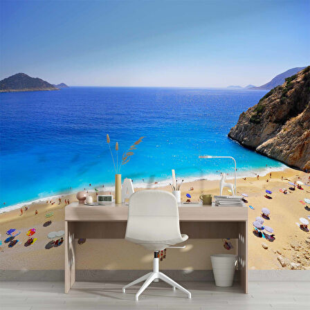 Antalya Kaputaş Plajı Manzaralı Duvar Kağıdı