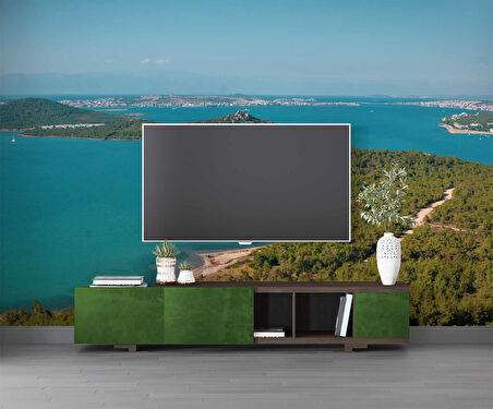 Balıkesir Ayvalık Deniz Manzaralı Duvar Kağıdı