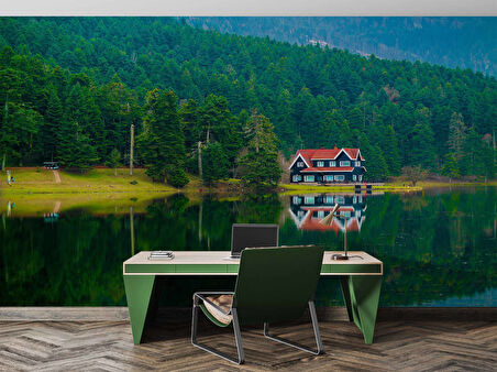 Bolu Abant Golü Manzaralı Duvar Kağıdı