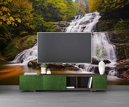 Bursa Suuçlu Şelale Manzaralı Duvar Kağıdı