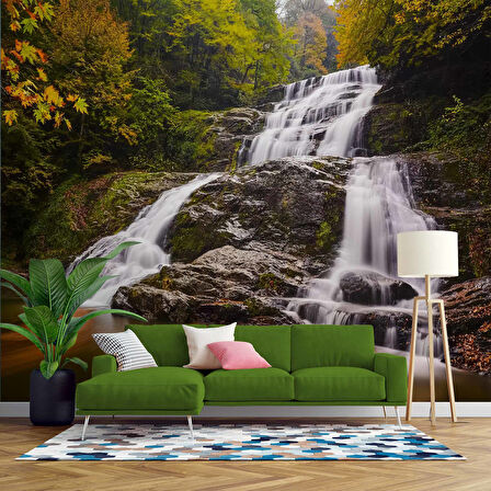 Bursa Suuçlu Şelale Manzaralı Duvar Kağıdı