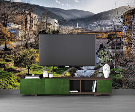 Bursa Irgadı Köprüsü Manzaralı Duvar Kağıdı