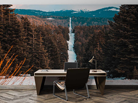 Bursa Uludağ Manzaralı Duvar Kağıdı