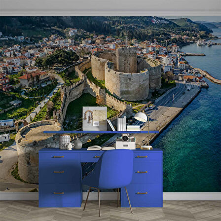 Çanakkale Kilitbahir Kalesi Manzaralı Duvar Kağıdı