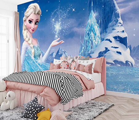 Elsa Çocuk Odası Duvar Kağıdı