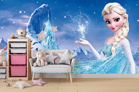Elsa Çocuk Odası Duvar Kağıdı